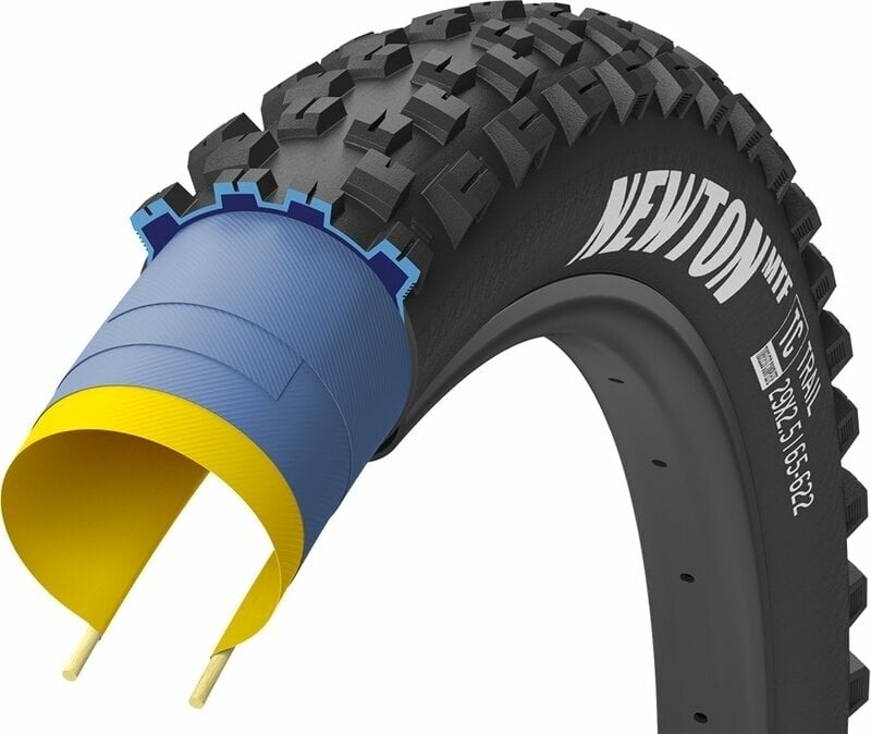 MTB pyörän rengas Goodyear Newton MTF Trail Tubeless Complete 27,5" (584 mm) Black 2.5 MTB pyörän rengas