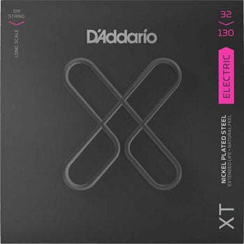 Struny pro 6-strunnou baskytaru D'Addario XTB32130 - 1