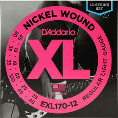 Saiten für E-Bass D'Addario EXL170-12 Saiten für E-Bass