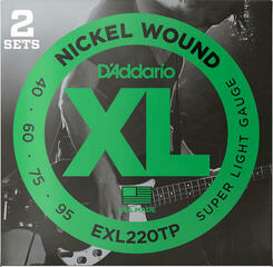 Corde Basso D'Addario EXL220TP Corde Basso