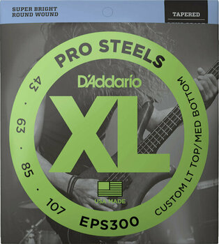 Struny do gitary basowej D'Addario EPS300 - 1