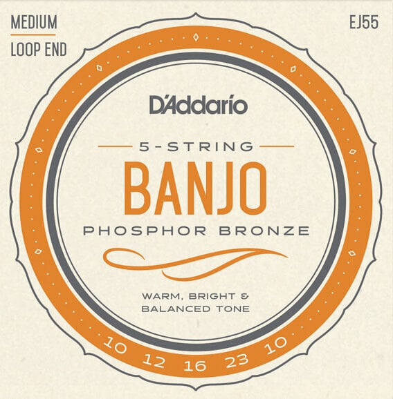 Struny pro banjo D'Addario EJ55