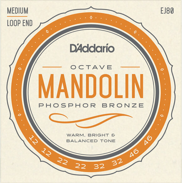 Snaren voor mandoline D'Addario EJ80