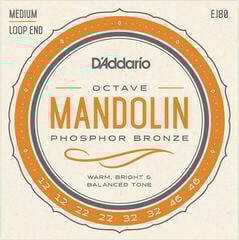 Cordes de mandolines D'Addario EJ80 Cordes de mandolines