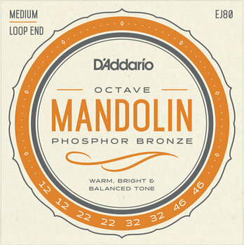 Cordes de mandolines D'Addario EJ80 - 1
