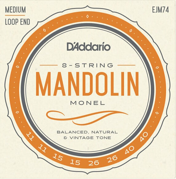 Mandoline Strings D'Addario EJM74