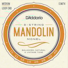 Cordes de mandolines D'Addario EJM74 Cordes de mandolines