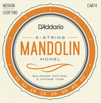 Struny do mandoliny D'Addario EJM74 - 1