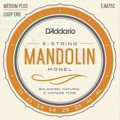 Cordes de mandolines D'Addario EJM75C Cordes de mandolines