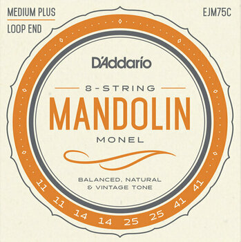 Snaren voor mandoline D'Addario EJM75C - 1