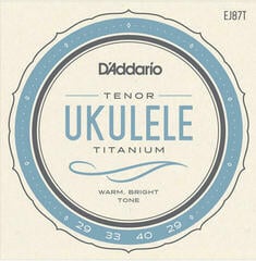 Snaren voor tenor ukelele D'Addario EJ87T Snaren voor tenor ukelele