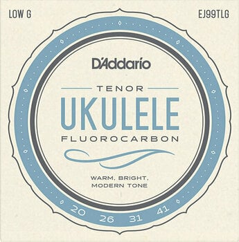 Strängar för tenorukulele D'Addario EJ99TLG - 1