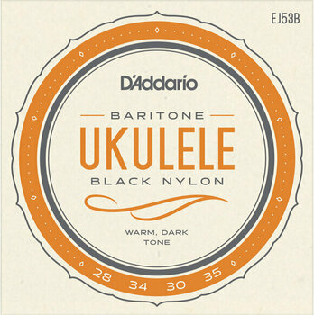 Strängar för baryton ukulele D'Addario EJ53B - 1