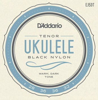 Cordas para ukulele tenor D'Addario EJ53T - 1