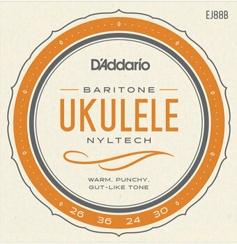 Strängar för baryton ukulele D'Addario EJ88B - 1