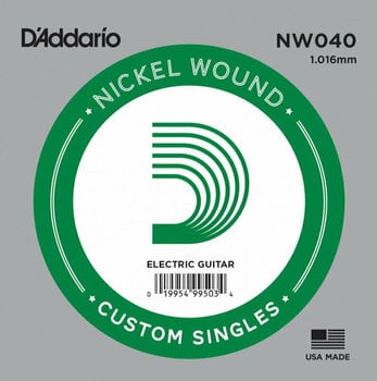 Single Guitar String D'Addario NW040 Single Guitar String - 1