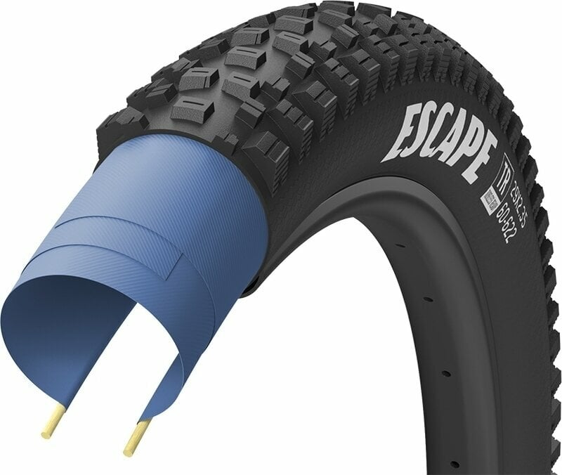 MTB bike tyre Goodyear Escape Tubeless Ready 27,5" (584 mm) Black 2.35 MTB bike tyre