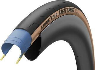 Plášť pro silniční kolo Goodyear Eagle Sport Tube Type Black/Tan