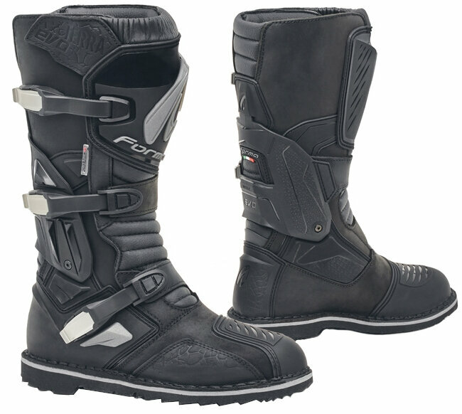 Bottes de moto Forma Boots Terra Evo Dry Black 47 Bottes de moto