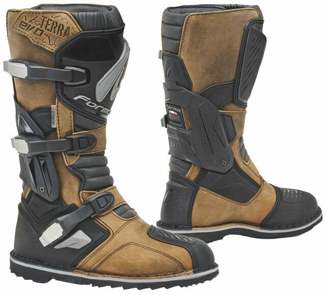 Motorcycle Boots Forma Boots Terra Evo Dry Brown 42 Motorcycle Boots