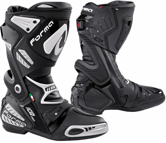 Motociklističke čizme Forma Boots Ice Pro Flow Black 38 Motociklističke čizme