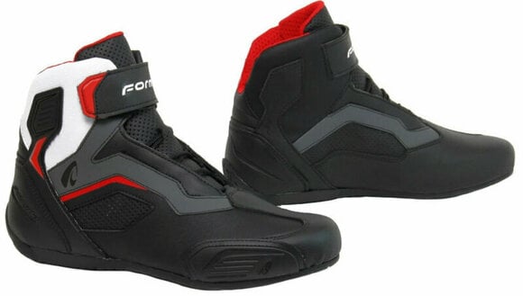 Motoros cipők Forma Boots Stinger Flow Black/White/Grey 40 Motoros cipők - 1