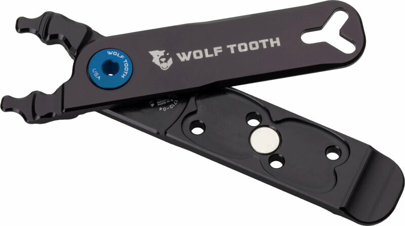 Wolf Tooth Master Link Combo Pliers Black/Blue Bolt
