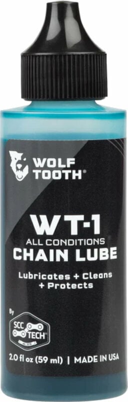 Kerékpár tisztítás és karbantartás Wolf Tooth WT-1 Chain Lube 59 ml 64 g Kerékpár tisztítás és karbantartás