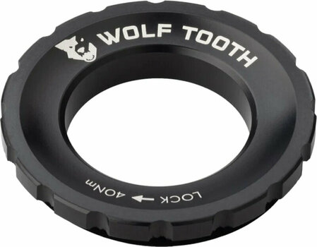 Adapter / Ersatzteile Wolf Tooth Centerlock Rotor Lockring Black Adapter / Ersatzteile - 1