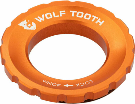 Peça sobressalente/Adaptadores Wolf Tooth Centerlock Rotor Lockring Orange Peça sobressalente/Adaptadores - 1