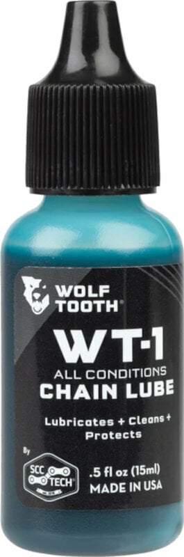 Entretien de la bicyclette Wolf Tooth WT-1 Chain Lube 15 ml 20 g Entretien de la bicyclette