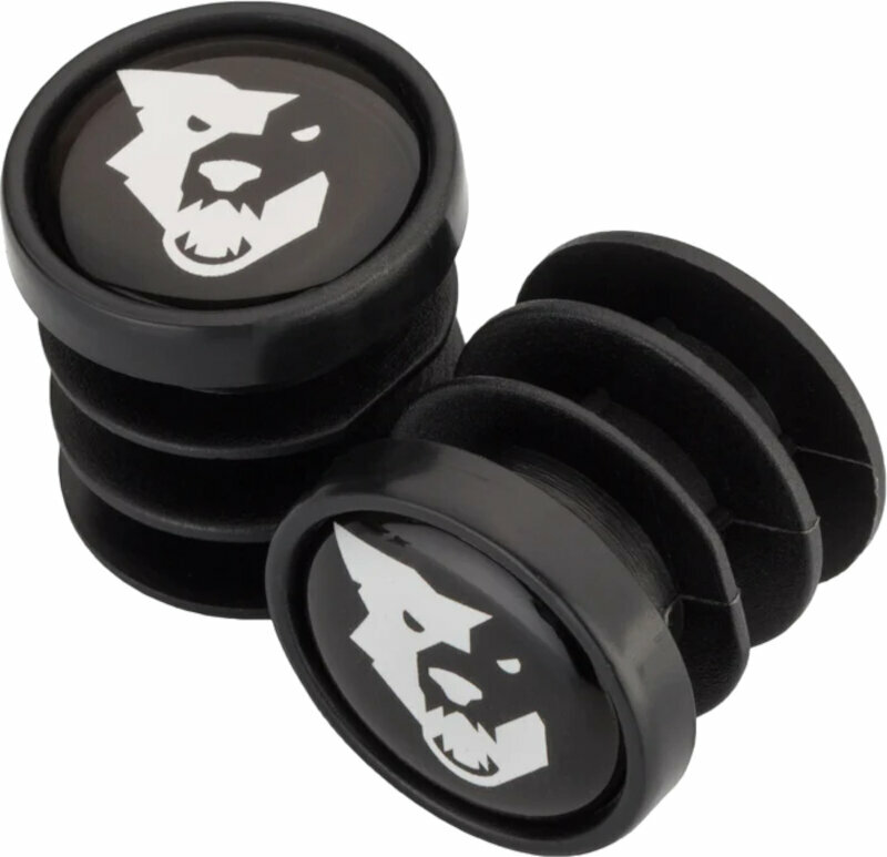 Grips Wolf Tooth Bar End Plugs Set of 2 Black Grips