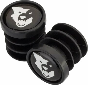 Grips Wolf Tooth Bar End Plugs Set of 2 Black Grips - 1