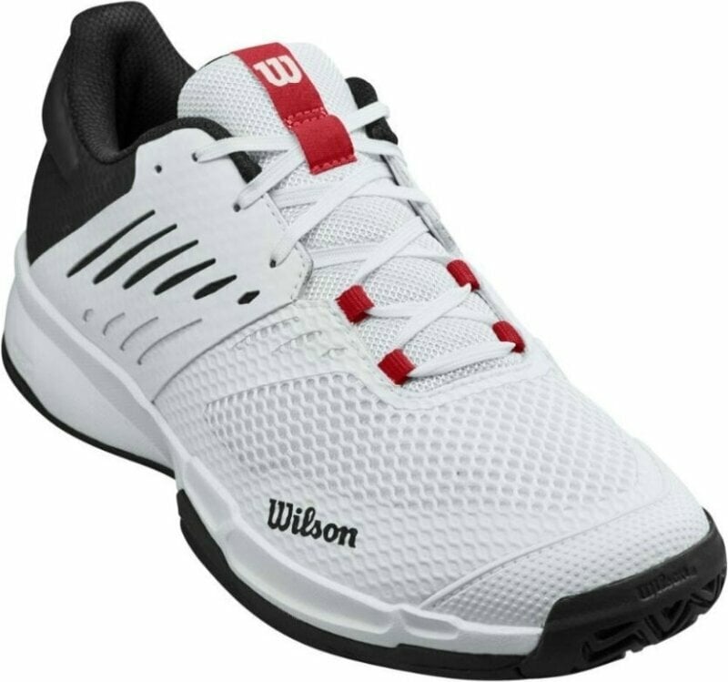 Chaussures de tennis pour hommes Wilson Kaos Devo 2.0 Mens Tennis Shoe Pearl Blue/White/Black 44 Chaussures de tennis pour hommes