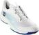 Zapatillas Tenis de Hombre Wilson Kaos Swift 1.5 Clay Mens Tennis Shoe White/Blue Atoll/Lapis Blue 42 2/3 Zapatillas Tenis de Hombre