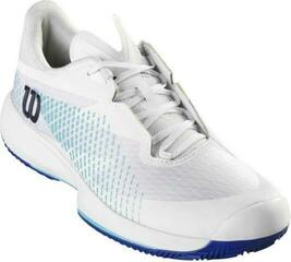 Men´s Tennis Shoes Wilson Kaos Swift 1.5 Clay Mens Tennis Shoe White/Blue Atoll/Lapis Blue