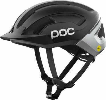 Cyklistická helma POC Omne Air Resistance MIPS Uranium Black/Argentite Silver Matt 56-61 Cyklistická helma - 1