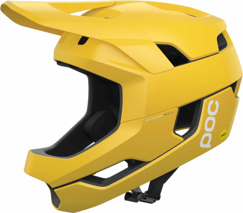 Cyklistická helma POC Otocon Race MIPS Aventurine Yellow Matt 59-62 Cyklistická helma