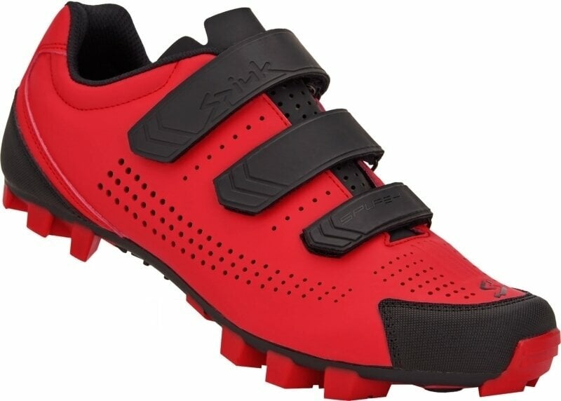 Chaussures de cyclisme pour hommes Spiuk Splash MTB Red/Black 38 Chaussures de cyclisme pour hommes