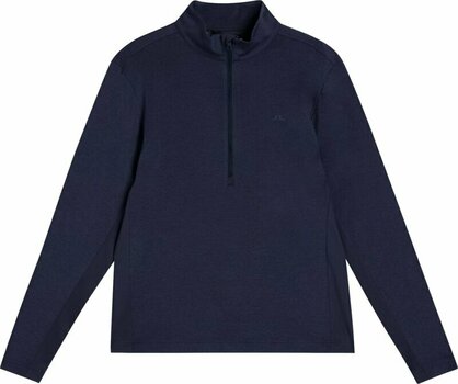 Hoodie/Sweater J.Lindeberg Luke Half Zip Mid Layer Navy Melange XL - 1