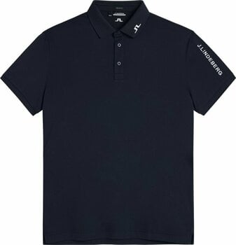 Camisa pólo J.Lindeberg Tour Tech Regular Fit Golf Polo Black XL - 1