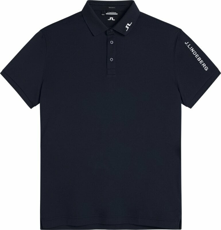 Polo Shirt J.Lindeberg Tour Tech Regular Fit Golf Polo Black 2XL Polo Shirt