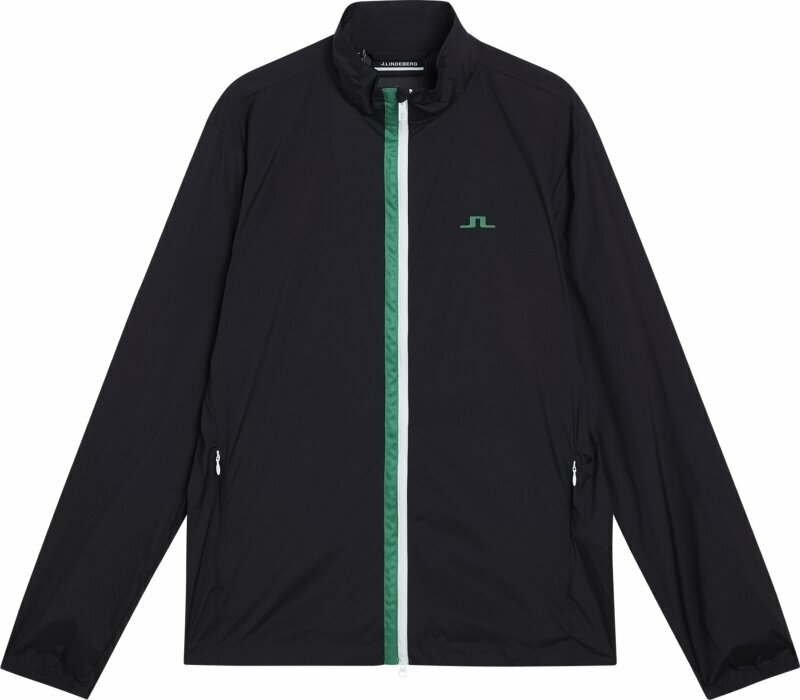 яке J.Lindeberg Ash Light Packable Golf Jacket Black XL
