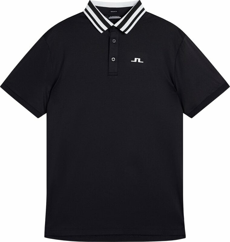 Риза за поло J.Lindeberg Ben Polo Black 2XL