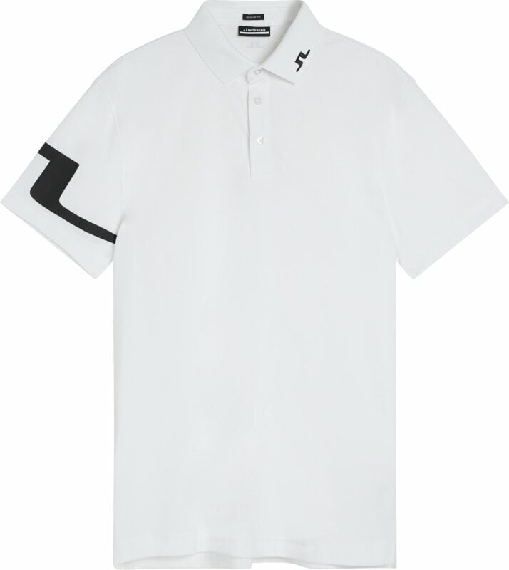 Camisa pólo J.Lindeberg Heath Regular Fit Golf Polo White XL Camisa pólo
