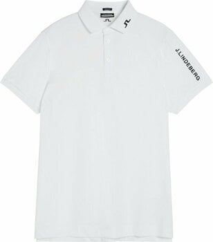 Polo Shirt J.Lindeberg Tour Tech Regular Fit Golf Polo White S Polo Shirt - 1