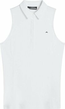 Polo Shirt J.Lindeberg Dena Sleeveless Golf Top White XL - 1
