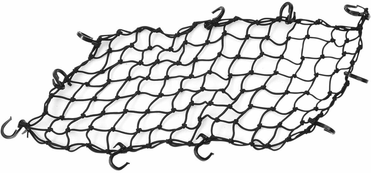 Motorcycle Rope / Strap PowerTye Cargo Net 38,1 cm 15'' X 76,2 cm 30'' Black Textile Plastic