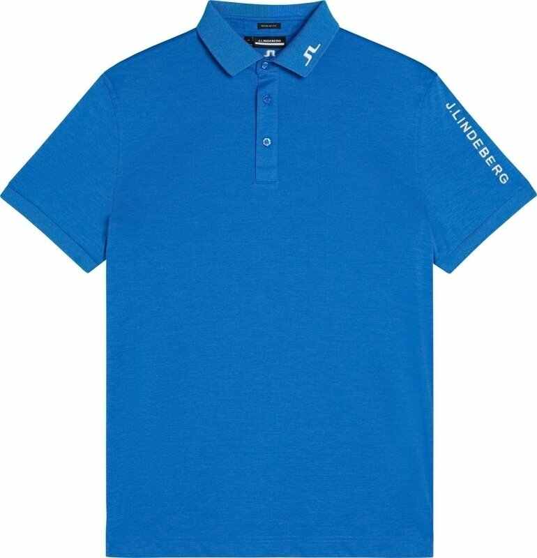 Polo Shirt J.Lindeberg Tour Tech Regular Fit Golf Polo Lapis Blue Melange L