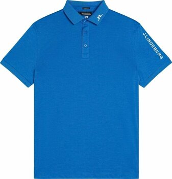 Camiseta polo J.Lindeberg Tour Tech Regular Fit Golf Polo Lapis Blue Melange L - 1